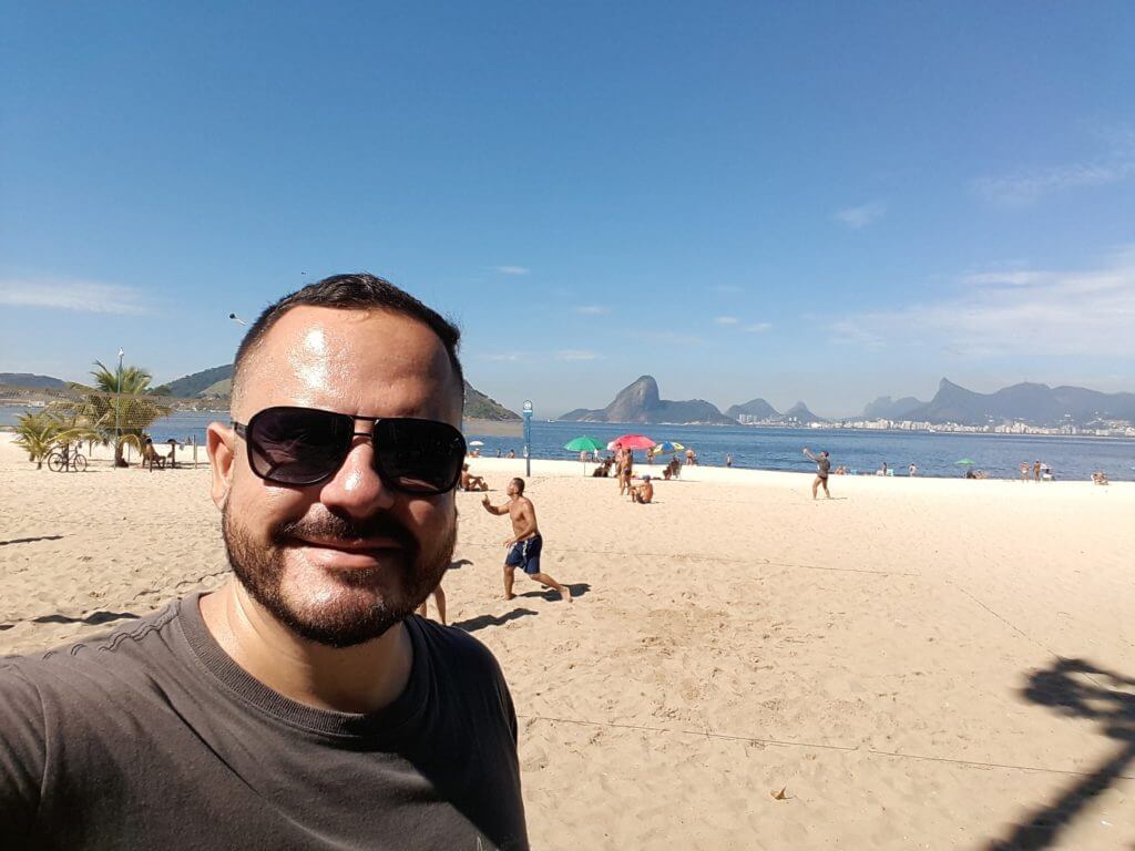 Logo cedo em Icaraí vendo o Rio por outro ângulo turismo em Niterói
