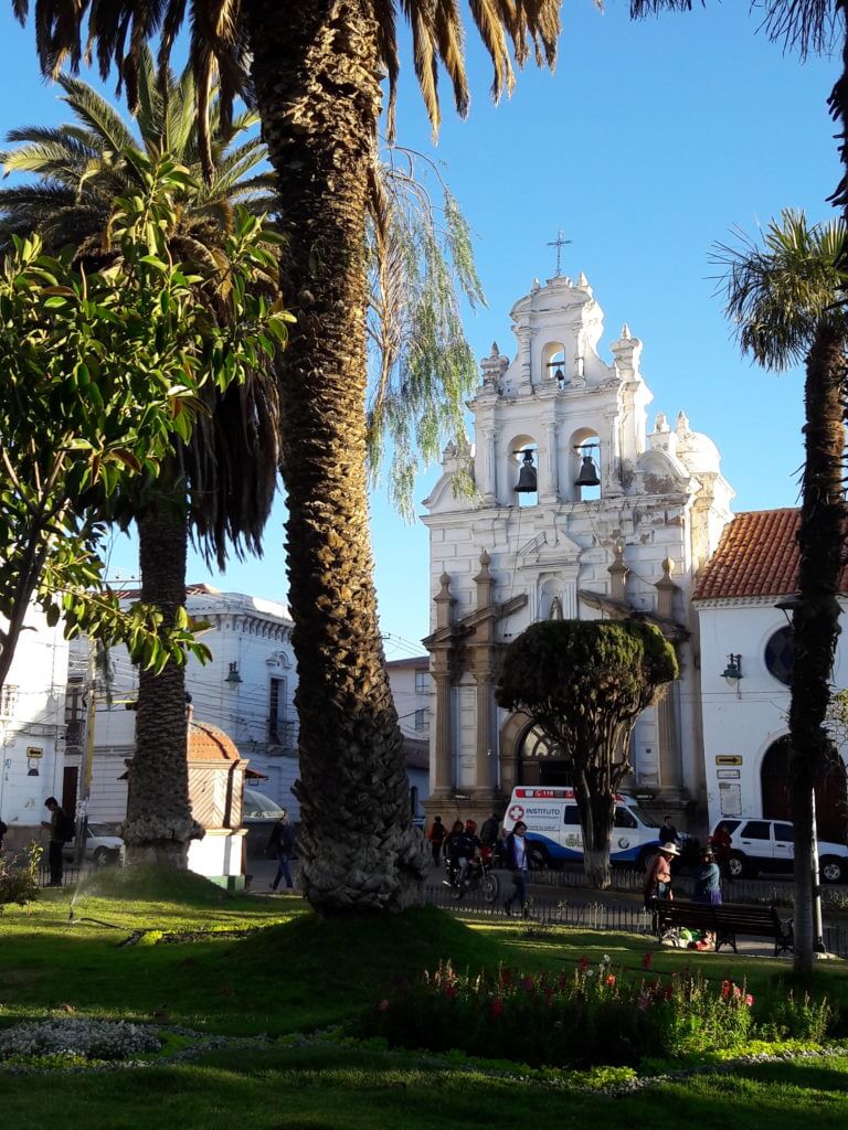 Sucre é um dos pontos turísticos da Bolívia