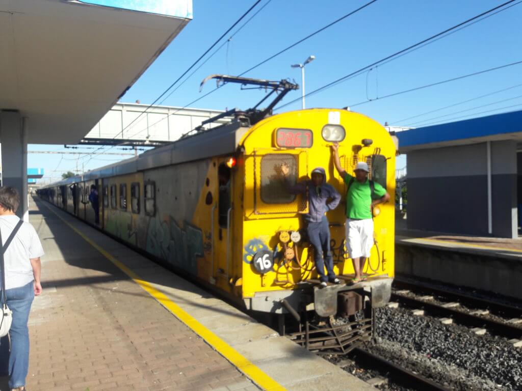 O trem de Cape Town